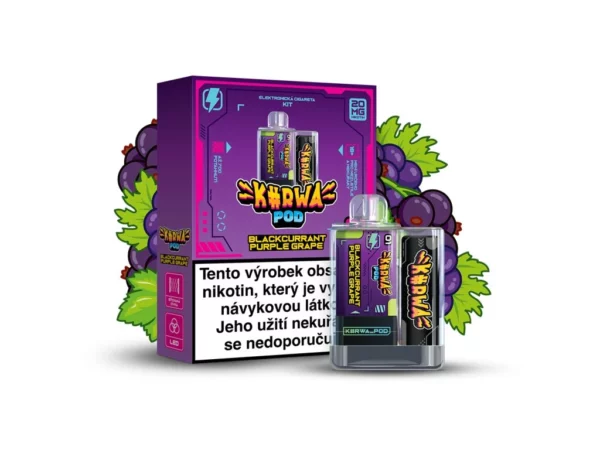 KURWA POD KIT Blackcurrant Purple Grape