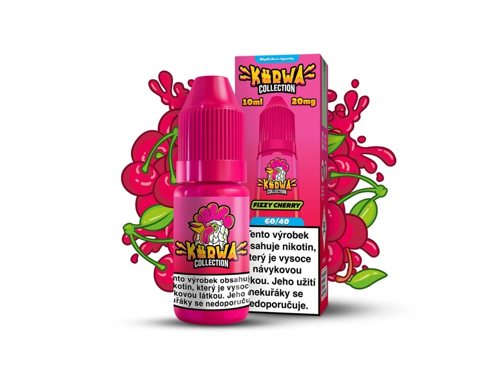 KURWA COLLECTION E-LIQUID Fizzy Cherry