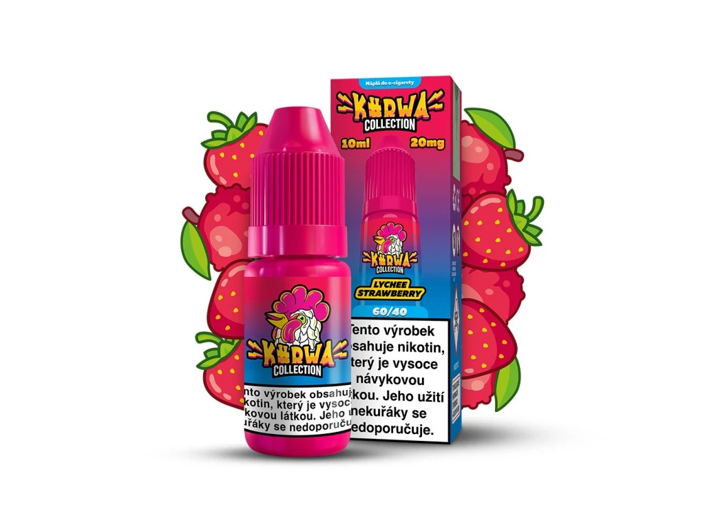 KURWA COLLECTION E-LIQUID Lychee Strawberry