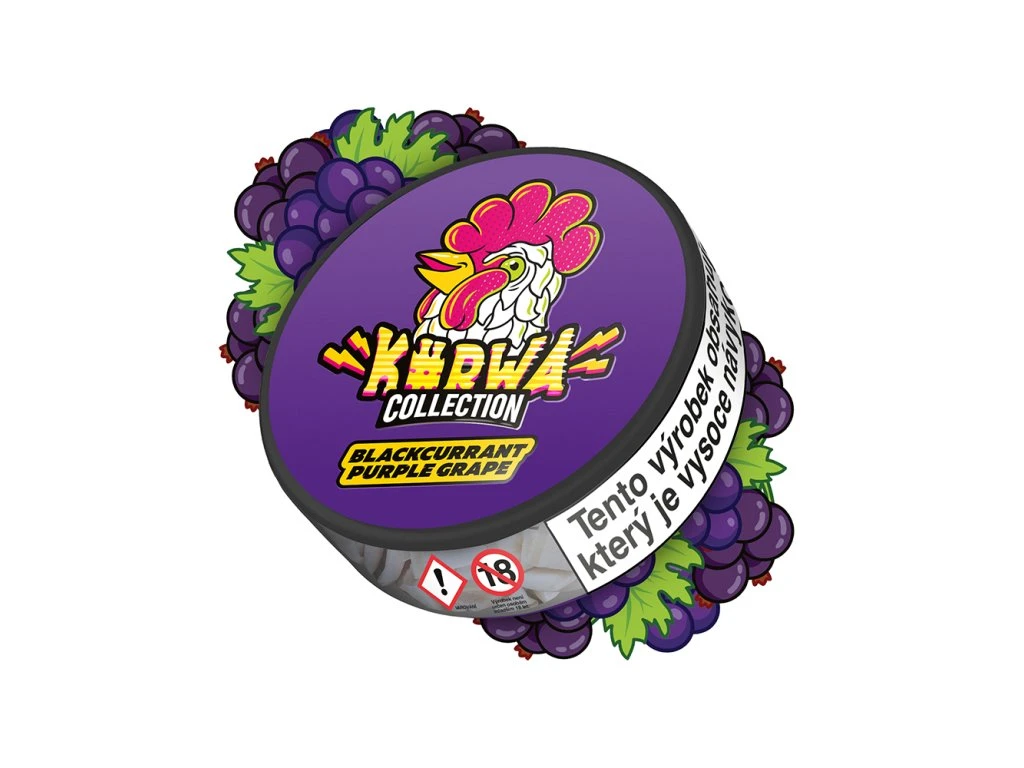 KURWA COLLECTION BLACK CURRANT PURPLE GRAPE