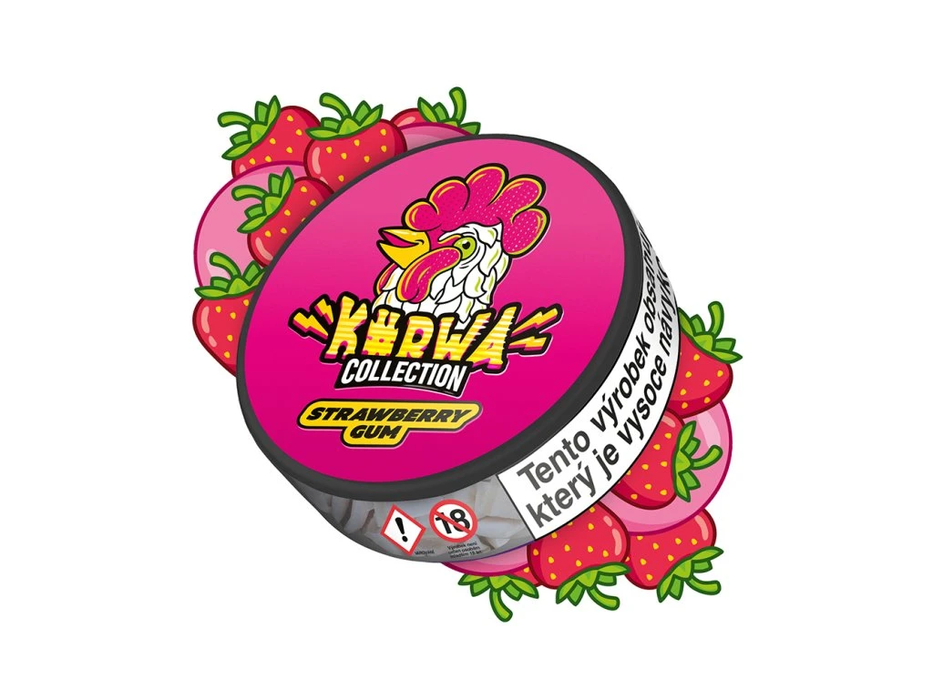 KURWA COLLECTION STRAWBERRY GUM