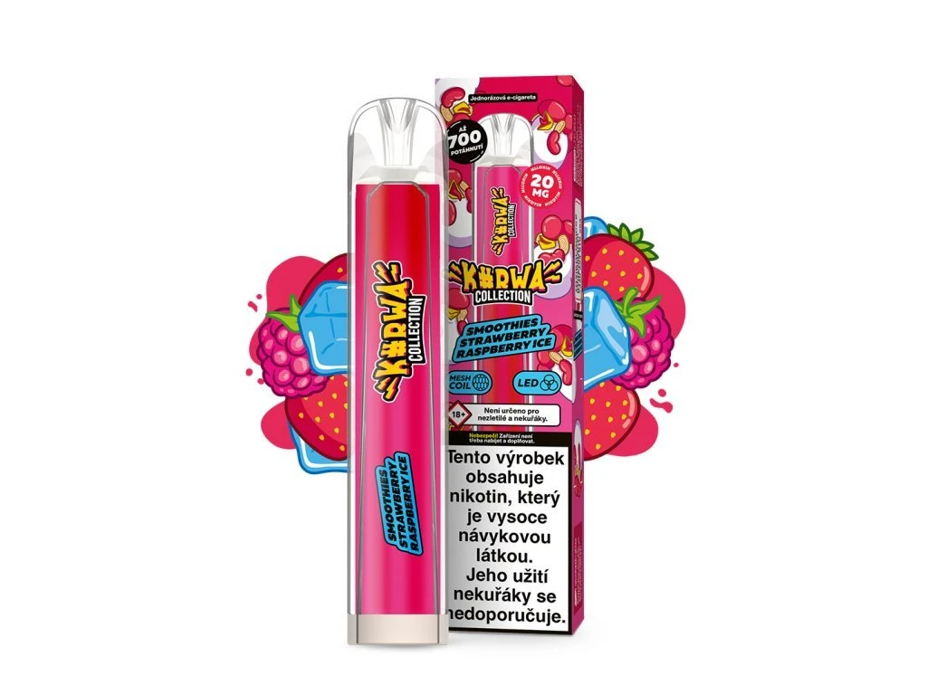 KURWA COLLECTION Smoothies Strawberry Rasberry Ice