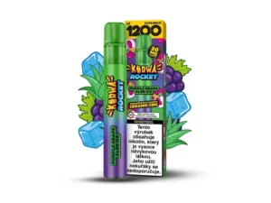 KURWA ROCKET Purple Grape Aloe Ice