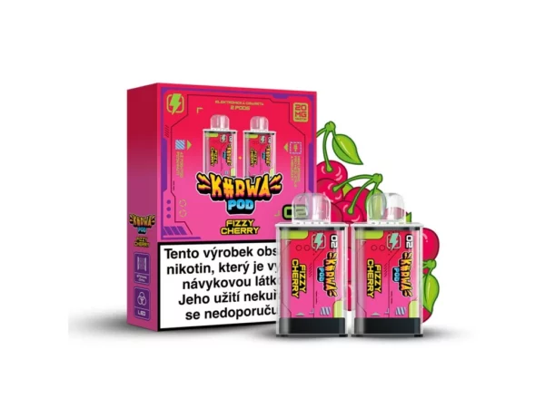 Náplně KURWA POD Fizzy Cherry