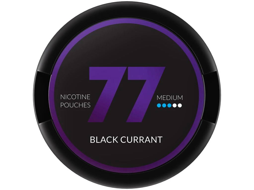 77 Pouches - Black currant MEDIUM