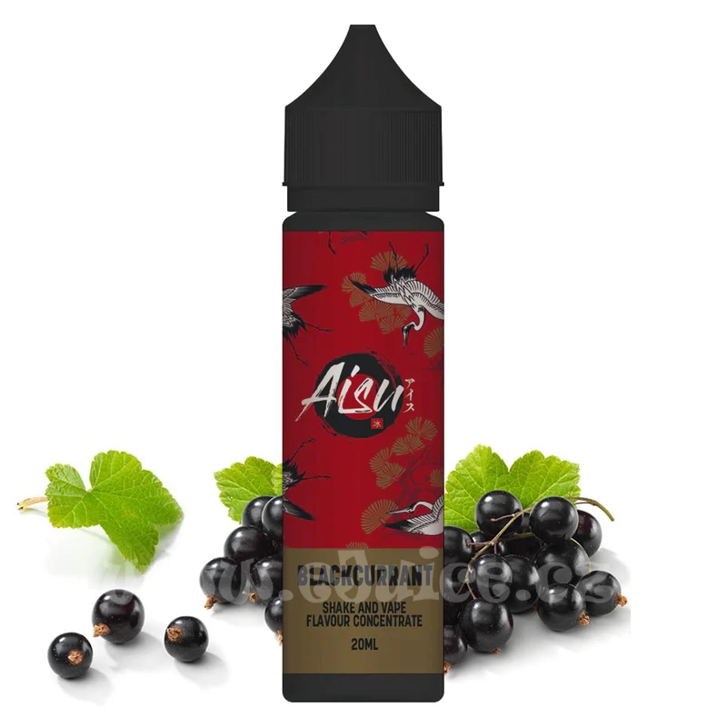 Příchuť ZAP! Juice S&V: AISU Blackcurrant (Černý rybíz)