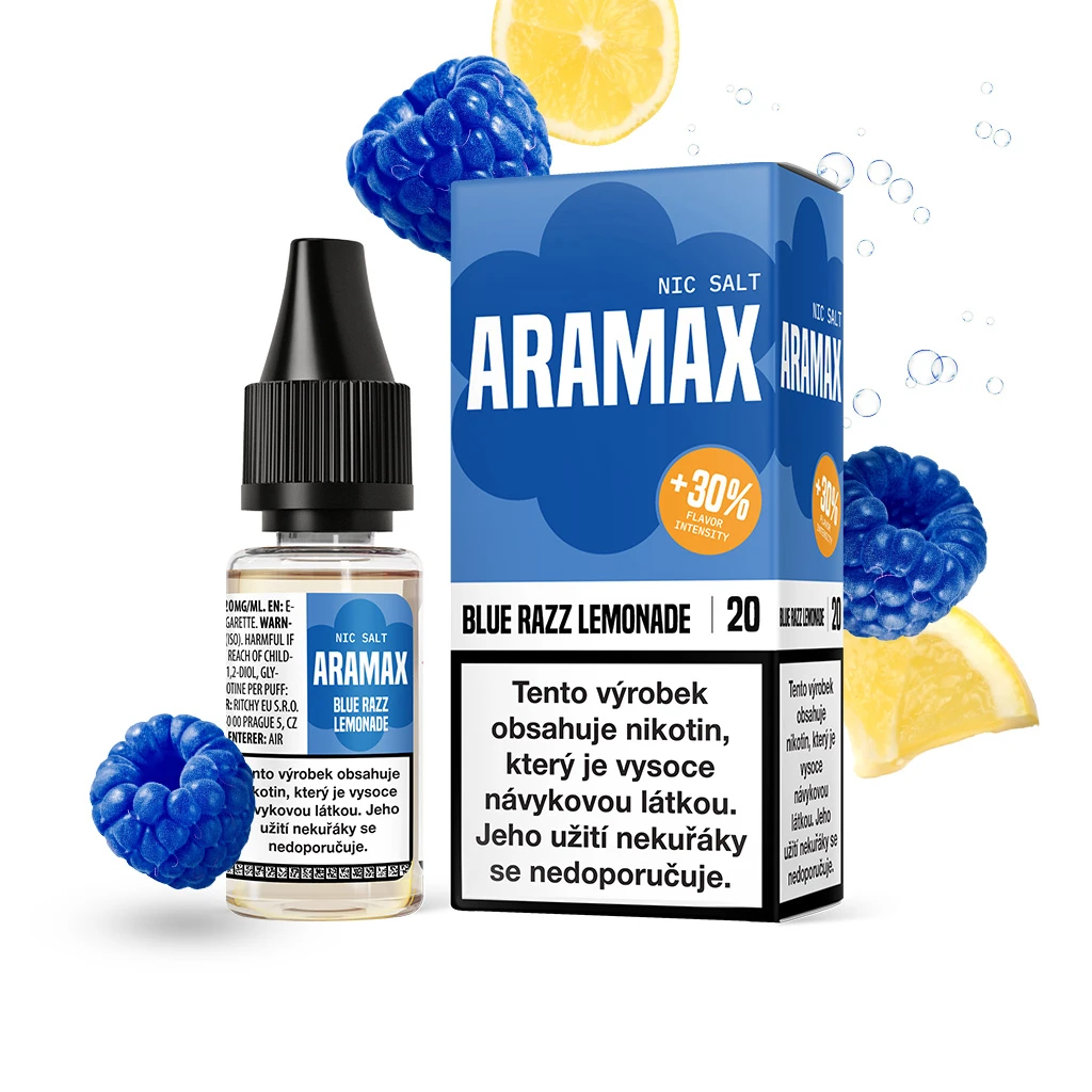 Aramax Salt Blue Razz Lemonade (Limonáda z modré maliny)
