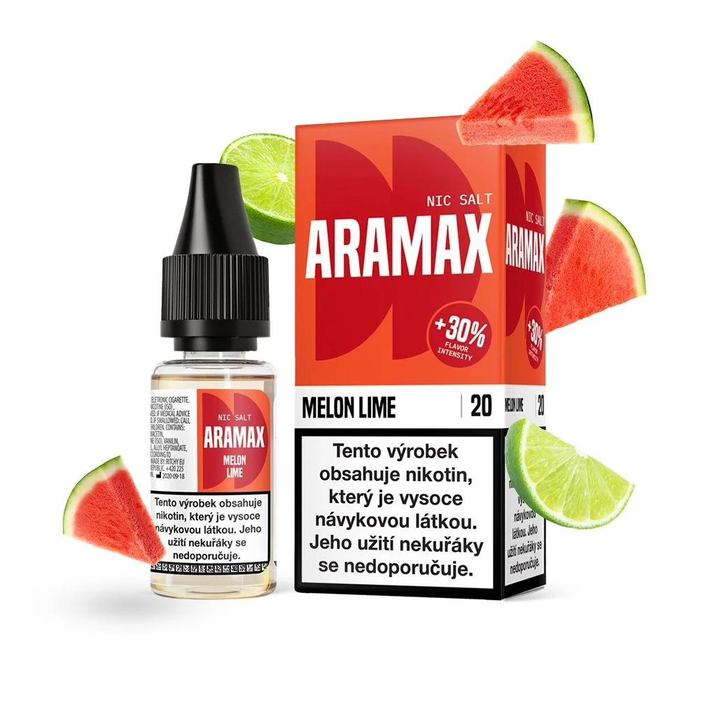 Aramax Salt Melon Lime (Meloun s limetkou)