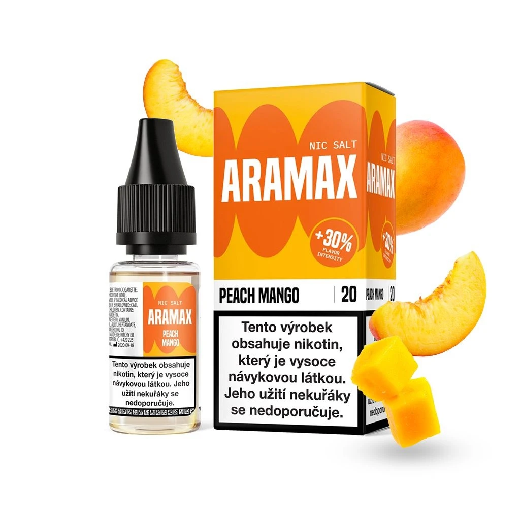 Aramax Salt Peach Mango (Broskev a mango)