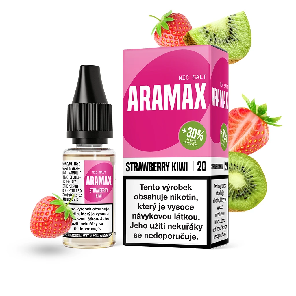 Aramax Salt Strawberry Kiwi (Jahoda a kiwi)