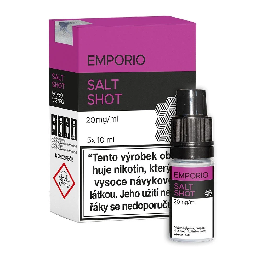 Emporio Salt Shot (50VG/50PG) 5x10ml