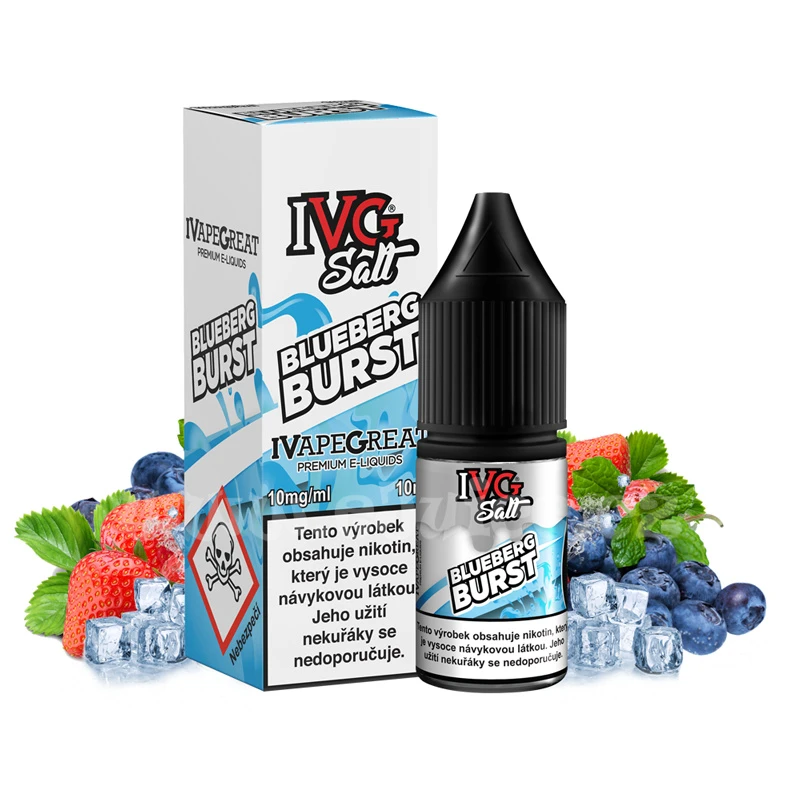 IVG Salt Blueberg Burst (Chladivá ovocná směs)