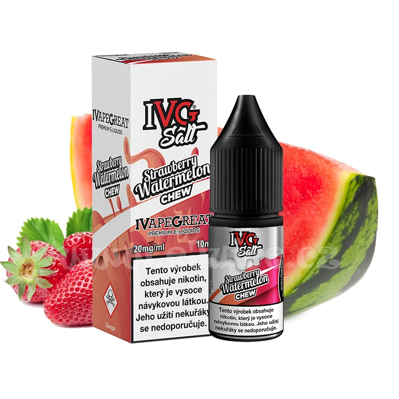 IVG Salt Strawberry Watermelon Chew (Jahodovo-melounová žvýkačka)