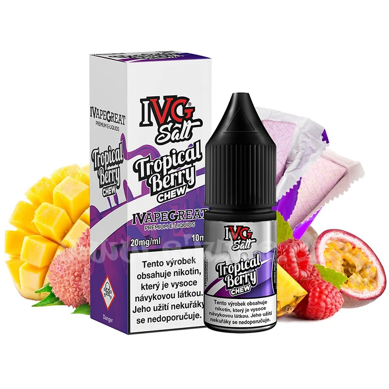 IVG Salt Tropical Berry Chew (Tropická žvýkačka)