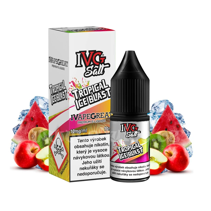 IVG Salt Tropical Ice Blast (Ledový tropický mix)