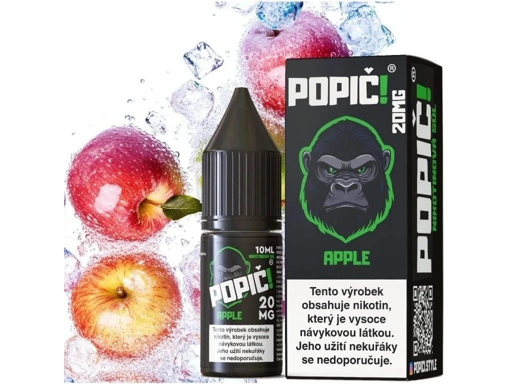 E-liquid POPIČ! Apple Ice