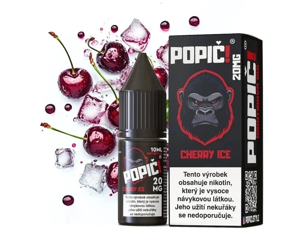 E-liquid POPIČ! Cherry Ice