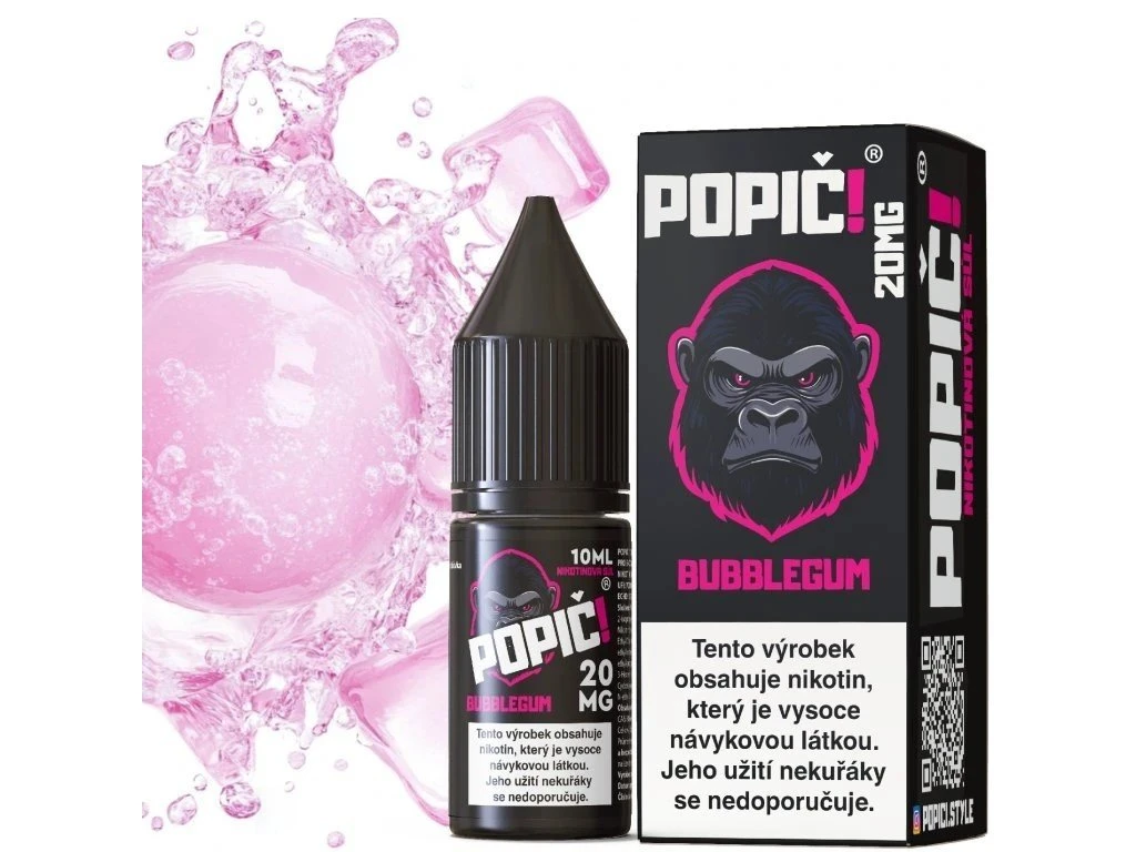 E-liquid POPIČ! Bubblegum