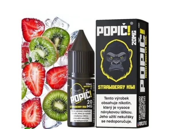 E-liquid POPIČ! Strawberry Kiwi