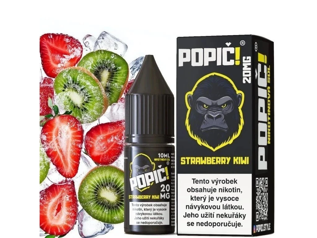 E-liquid POPIČ! Strawberry Kiwi
