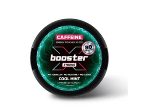 X-BOOSTER ENERGY kofeinové sáčky COOL MINT STRONG (80mg)