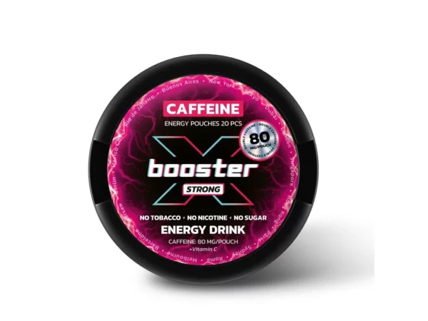 X-BOOSTER ENERGY kofeinové sáčky ENERGY DRINK STRONG (80mg)