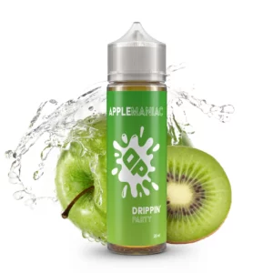 Příchuť Drippin Party S&V: Apple Maniac (Chladivé jablko s kiwi)