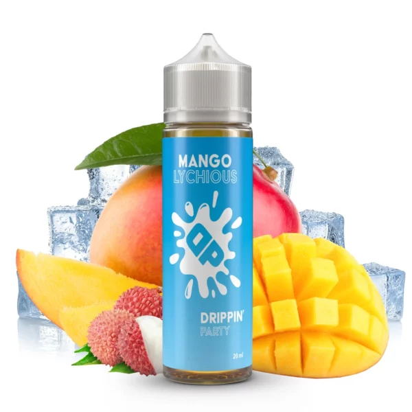 Příchuť Drippin Party S&V: Mango Lychious (Ledové mango a liči)