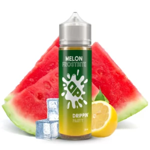 Příchuť Drippin Party S&V: Melon Frostbite (Chladivý vodní meloun s citronem)