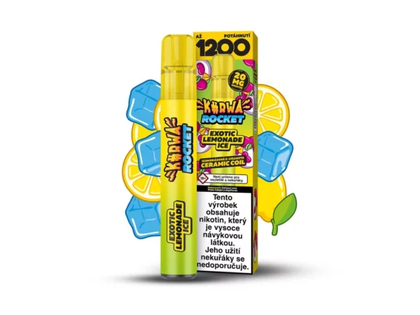 KURWA ROCKET Lemonade Ice