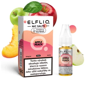 Elfliq Salt Apple Peach (Jablko s broskví)