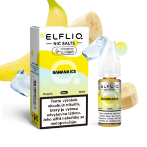 Elfliq Salt Banana Ice (Ledový banán)