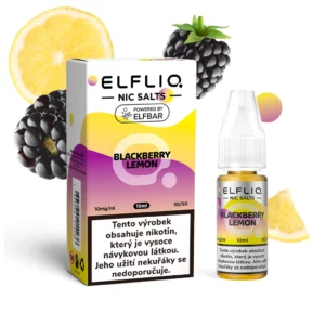 Elfliq Salt Blackberry Lemon (Ostružina s citronem)
