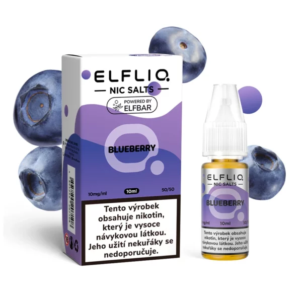 Elfliq Salt Blueberry (Borůvka)