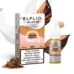 Elfliq Salt Cream Tobacco (Tabák s krémem)