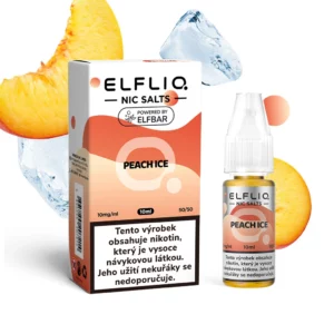 Elfliq Salt Peach Ice (Ledový broskvový džus)