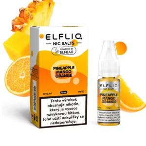 Elfliq Salt Pineapple Mango Orange (Ananas, mango, pomeranč)