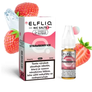 Elfliq Salt Strawberry Ice (Ledová jahoda)