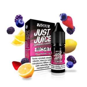 Just Juice Salt Fusion Berry Burst & Lemonade (Lesní ovoce s citronem)