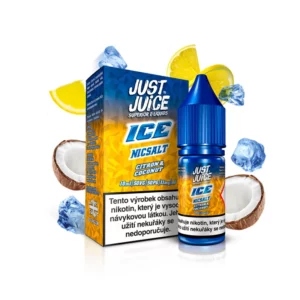Just Juice Salt ICE Citron & Coconut (Ledový citron & kokos)