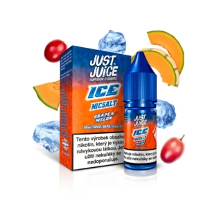 Just Juice Salt ICE Grape & Melon (Ledové hroznové víno & cukrový meloun)