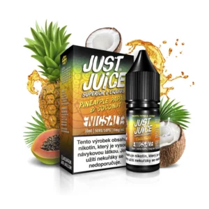 Just Juice Salt Pineapple, Papaya & Coconut (Ananas, papája & kokos)