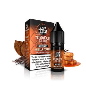 Just Juice Salt Tobacco Vanilla Toffee (Tabák s vanilkou a karamelem)